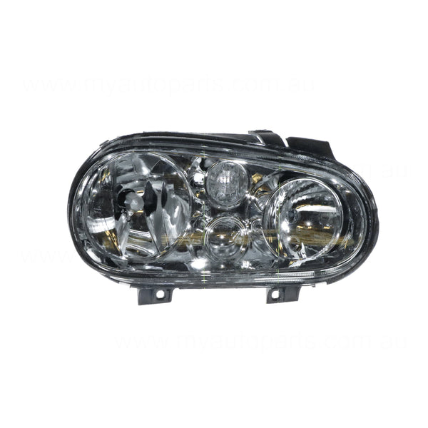 Halogen Electric Adjust Head Lamp Drivers Side Certified Suits Volkswagen Golf 1J 1998 to 2004