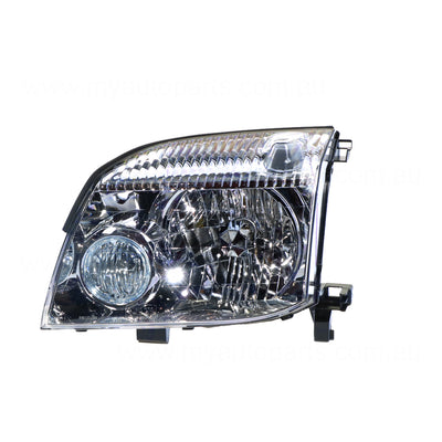 Halogen Electric Adjust Head Lamp Passenger Side Genuine Suits Nissan X-Trail T30 2001 to 2007