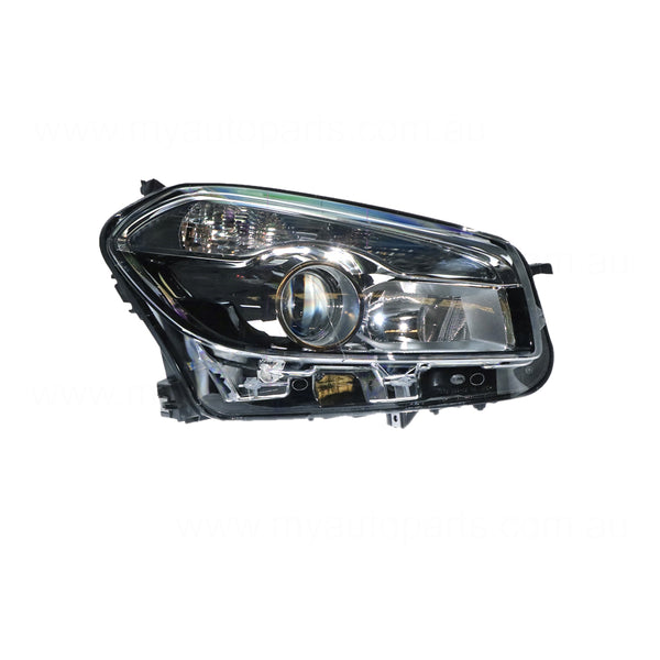 Halogen Electric Adjust Head Lamp Drivers Side OEM Suits Nissan Dualis J10 2010 to 2014