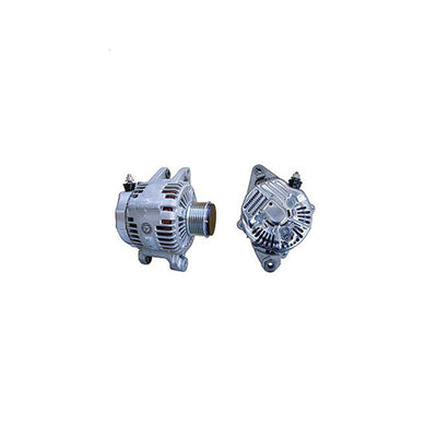 Aftermarket Alternator Denso Type 110A D4CB Diesel Twin Mounting Top & Bottom 7 Groove L Plug 65mm Clutch Pulley Internal Reg Type Manual/Auto 12V suits Hyundai iMax TQ-W, Hyundai iLoad TQ-V 2008 to 2018