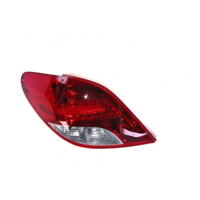 Tail Lamp Passenger Side Genuine Suits Peugeot 207 A7 2009 to 2012