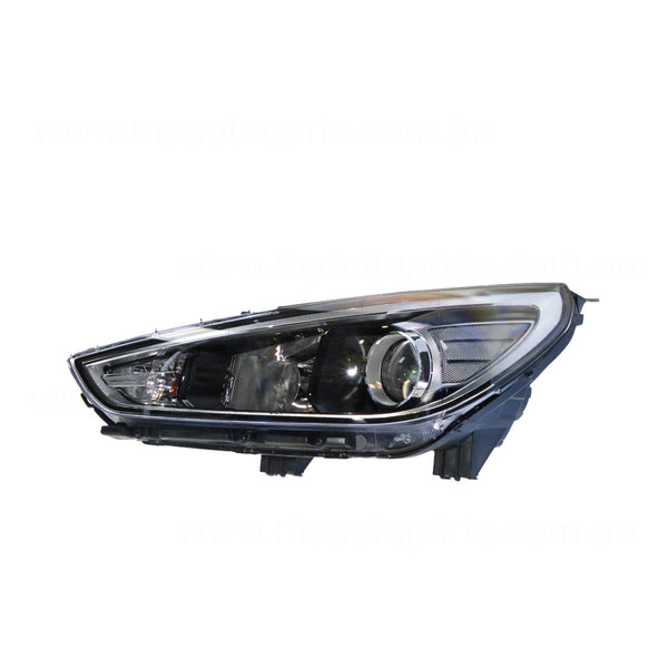 Projector Head Lamp Passenger Side OEM Suits Hyundai i30 Go/Active/Elite/SR PD 2017 to 2020