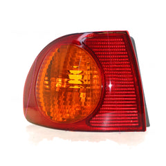 Tail Lamp Passenger Side Certified Suits Toyota Corolla AE112R 1999 to 2001