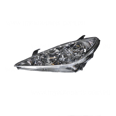 Head Lamp Passenger Side OEM Suits Toyota Tarago ACR30R 2003 to 2005