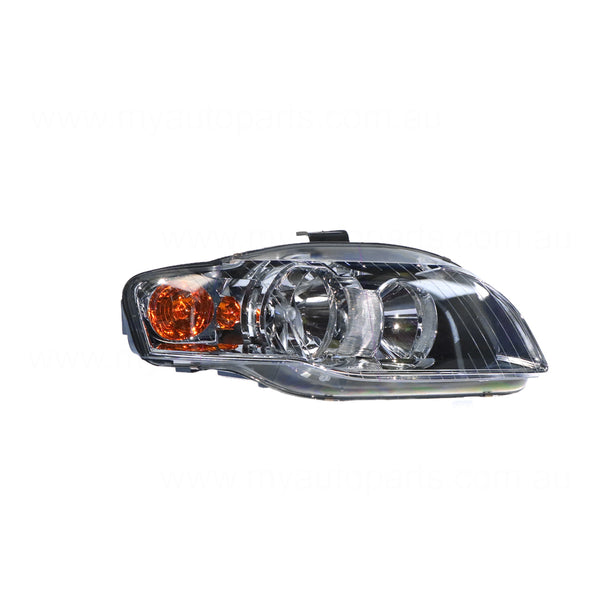 Halogen Head Lamp Drivers Side Certified Suits Audi A4 B7 Sedan/Wagon 2005 to 2008