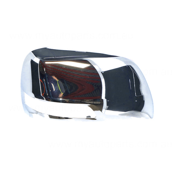 Chrome Door Mirror Cover Drivers Side Genuine suits Toyota Landcruiser 200 Series Sahara