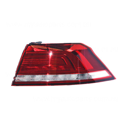 LED Tail Lamp Drivers Side Genuine Suits Volkswagen Passat B8 Sedan 2015 On