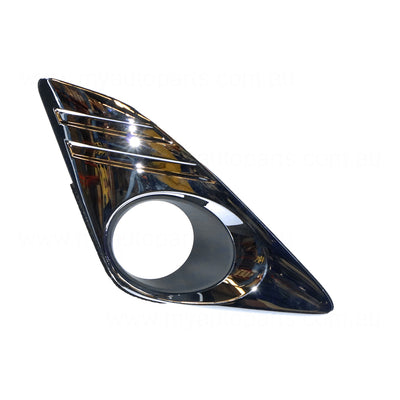 Front Bar Grille With Fog Light Mount Drivers Side Genuine suits Toyota Camry 10/2011 to 4/2015