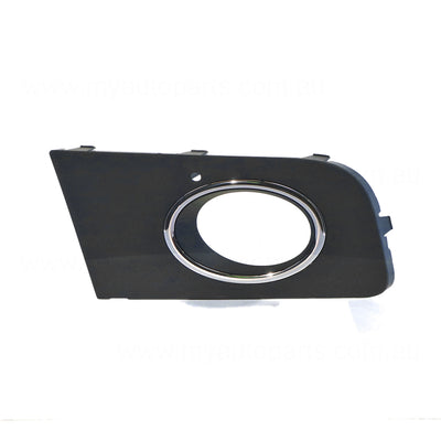Chrome Front Bar Grille With Fog Light Mount Driver Side OEM Suits Volkswagen Amarok 2H 6/2013 to 11/2016