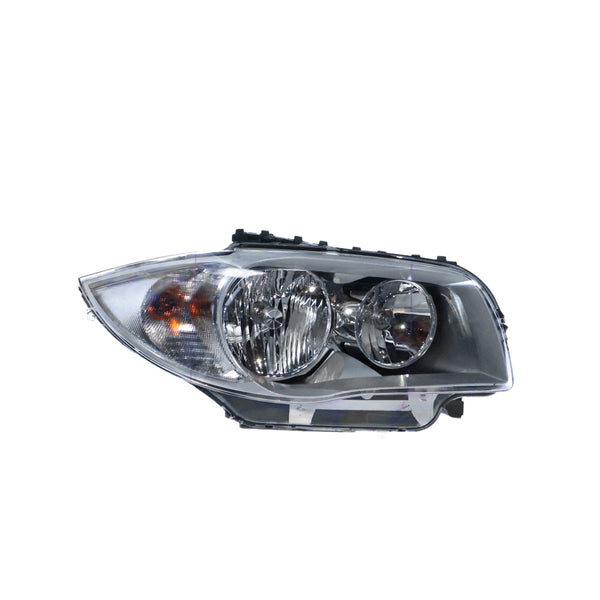 Halogen Silver Head Lamp Drivers Side OES Suits BMW 1 Series E87 2004 to 2007