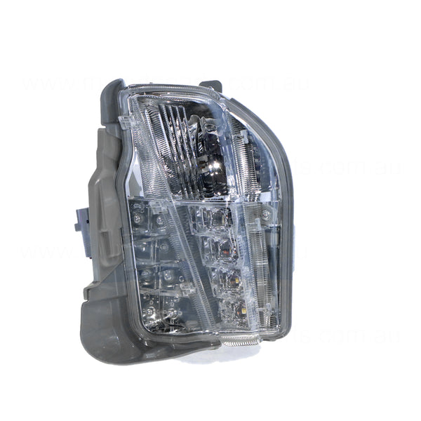 Front Bar Park / Indicator Lamp Passenger Side OEM Suits Toyota Prius-V ZVW40R 2012 to 2015