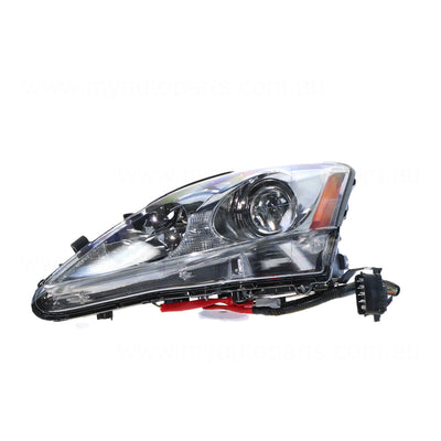 Xenon Head Lamp Passenger Side Genuine Suits Lexus IS250 Sports Luxury GSE20 2005 to 2010
