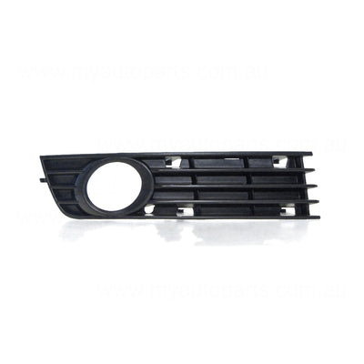 Front Bar Grille Drivers Side Certified Suits Audi A4 B6 2001 to 2005