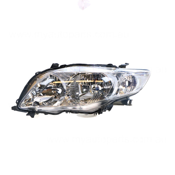 Xenon Head Lamp Passenger Side OEM Suits Toyota Corolla ZRE152R 2007 to 2010