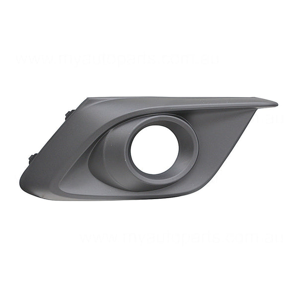 Front Bar Grille With Fog Light Mount Drivers Side Aftermarket suits Mazda 3 BM 11/2013 to 4/2016