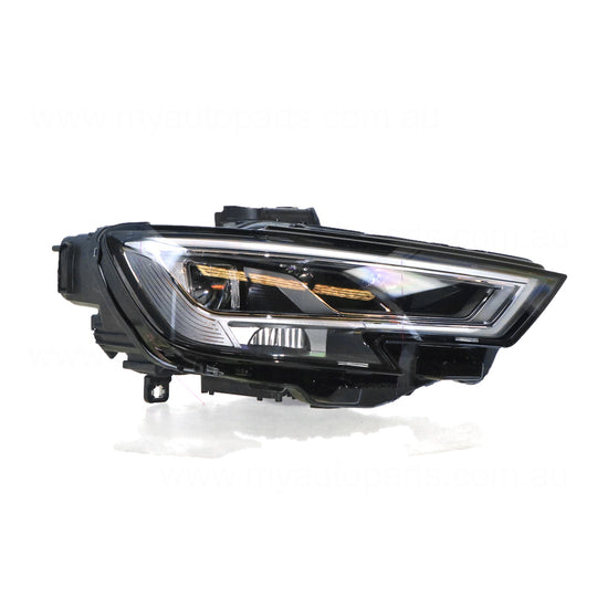 LED Head Lamp Drivers Side OEM suits Audi A3/S3/RS3 8V 2016 On