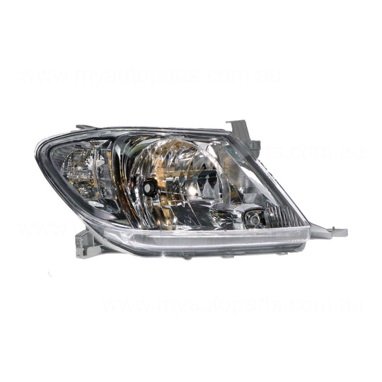 Head Lamp Drivers Side Certified suits Toyota Hilux 2008 to 2011
