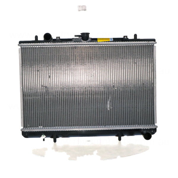 Radiator 34 / 34 mm Plastic Aluminium 375 x 598 x 32 mm Manual 2.4 L 4G64T Aftermarket Suits Mitsubishi Triton MK 1996 to 2006