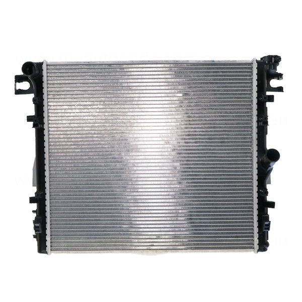 Radiator 38 / 38 mm Plastic Aluminium 558 x 518 x 26 mm Manual/Auto 3.8L L 7L Aftermarket Suits Jeep Wrangler JK 2006 to 2018