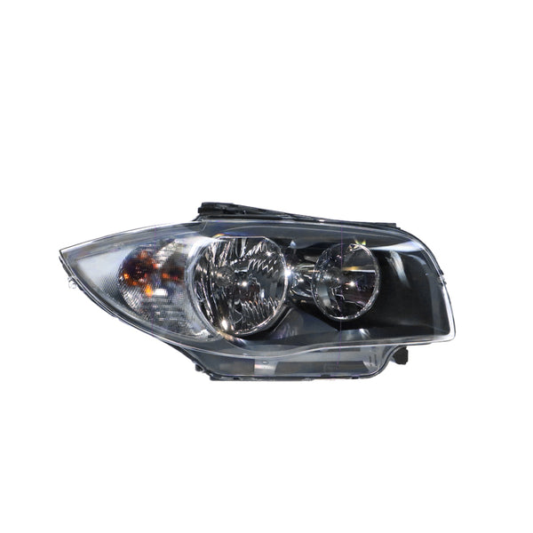 Halogen Head Lamp Drivers Side OES suits BMW 1 Series 2008 to 2011