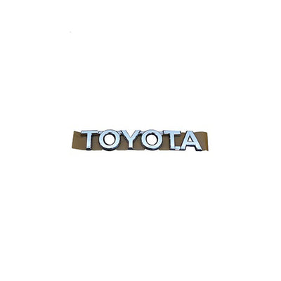 Boot lid Emblem "Toyota" Genuine suits Toyota Corolla