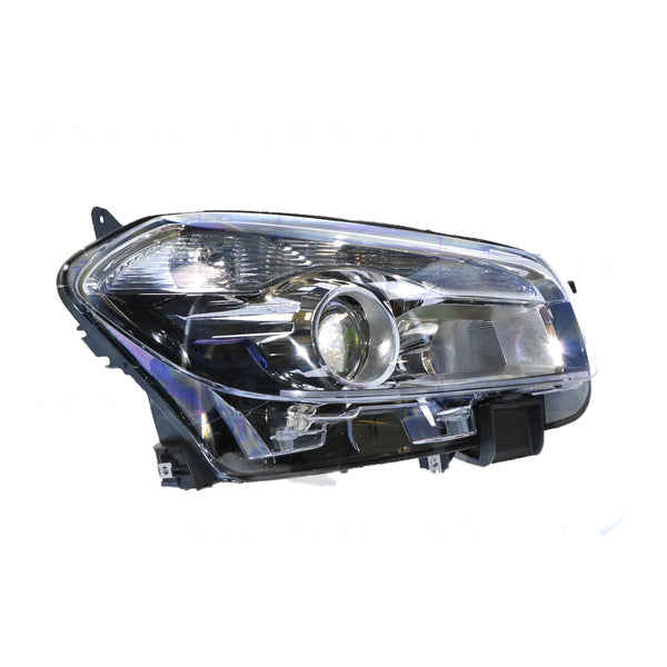 Halogen Electric Adjust Head Lamp Drivers Side Certified Suits Nissan Dualis J10 2010 to 2014