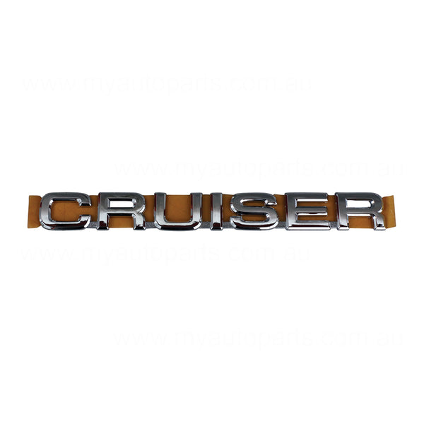 Tail Gate Emblem OEM Suits Toyota Landcruiser 100 SERIES 1998 to 2007