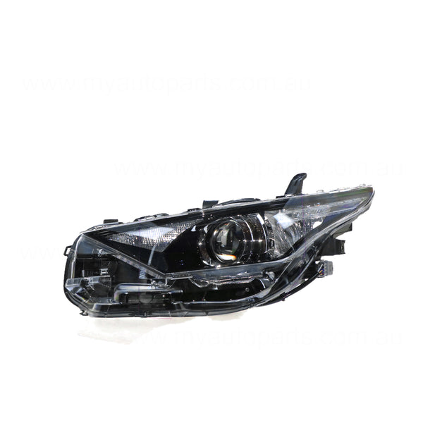 Xenon Electric Adjust Head Lamp Passenger Side OEM Suits Toyota Corolla ZRE182R 2015 to 2018
