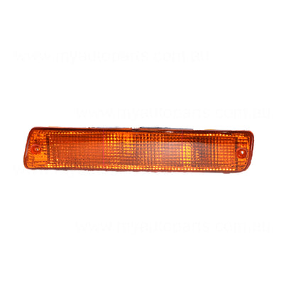 Front Bar Park / Indicator Lamp Passenger Side Aftermarket Suits Toyota Landcruiser FZJ80R/HDJ80R/HZJ80R 1990 to 1998