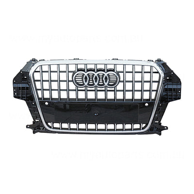 Black Grille Genuine Suits Audi Q3 8U 2012 to 2014
