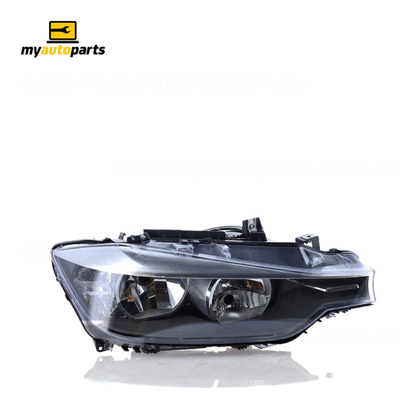 Halogen Head Lamp Drivers Side Certified Suits BMW 3 Series F30 Sedan 2012 to 2015