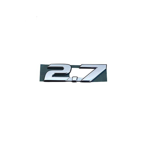 Emblem OEM "2.7" suits Toyota Hilux 2005 to 2011