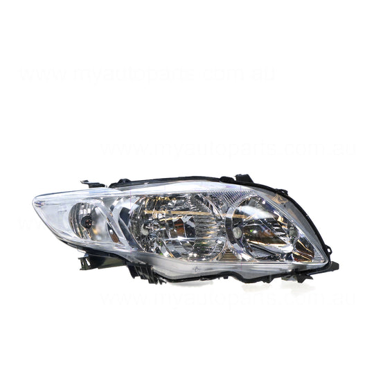 Head Lamp Drivers Side Certified Suits Toyota Corolla ZRE152R 2007 to 2010
