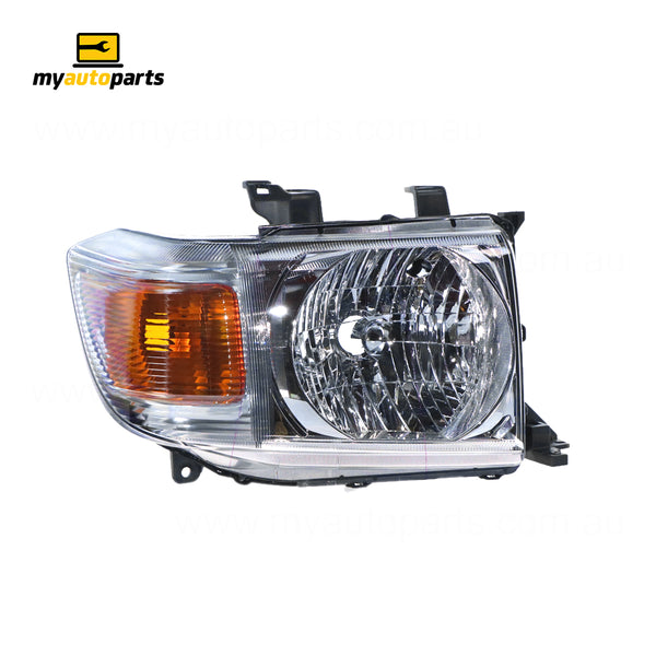 Head Lamp Drivers Side Genuine suits Toyota Landcruiser 70 Series 2016 On