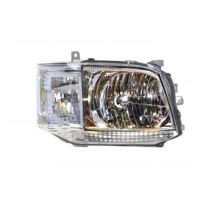 Head Lamp Drivers Side Genuine suits Toyota Hiace 2010 to 2013