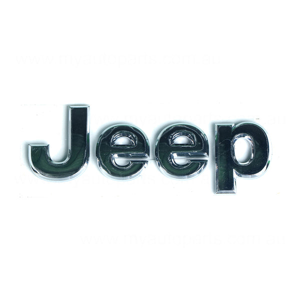 Chrome Lift Gate Emblem OEM suits Jeep Compass