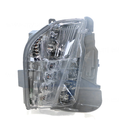 Front Bar Park / Indicator Lamp Drivers Side Genuine Suits Toyota Prius-V ZVW40R 2012 to 2015