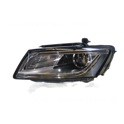 Xenon Head Lamp Passenger Side Genuine suits Audi Q5/SQ5 8R 12/2012 to 2/2017
