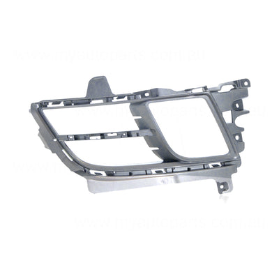 Front Bar Grille With Fog Light/Wash/Sensor Mount Driver Side Aftermarket Suits Mazda 6 GH 2/2008 to 3/2010