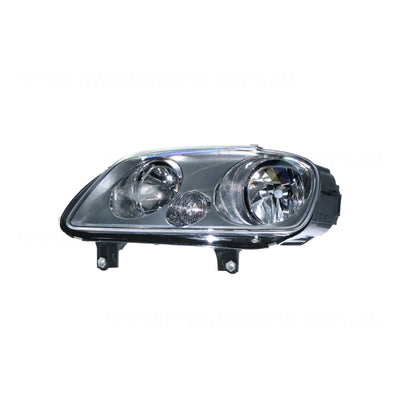 Halogen Manual Adjust Head Lamp Passenger Side Certified Suits Volkswagen Caddy 2K 2005 to 2010
