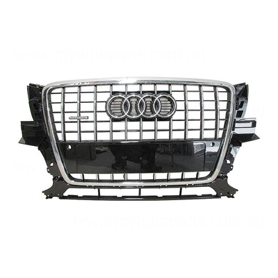 Black Grille Genuine Sensor Mount Suits Audi Q5 8R S-Line 2009 to 2012