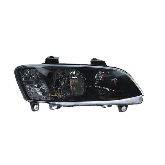 Black Head Lamp Drivers Side Certified suits Commodore VEII 9/2010 to 4/2013