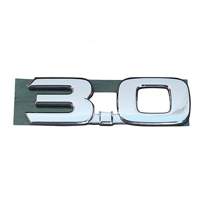 Emblem Genuine "3.0" suits Toyota Hilux 2005 to 2011