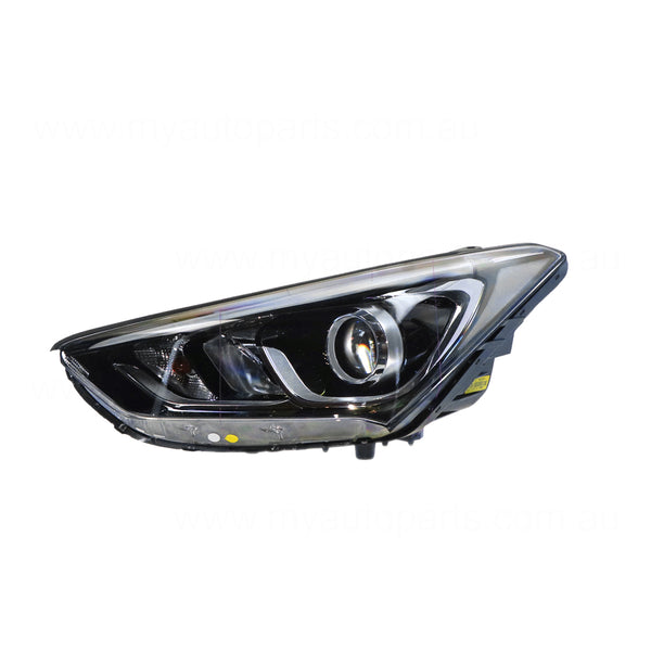 Halogen Head Lamp Passenger Side OEM Suits Hyundai Santa Fe DM 2015 to 2018