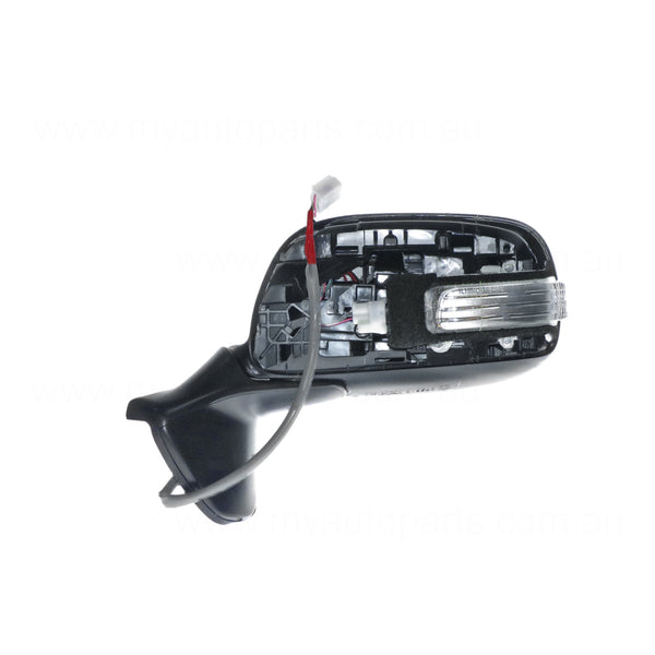 Door Mirror With Indicator Passenger Side OEM Suits Toyota Corolla ZRE152R 2009 to 2012