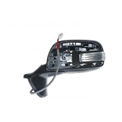Door Mirror With Indicator Passenger Side OEM Suits Toyota Corolla ZRE152R 2009 to 2012