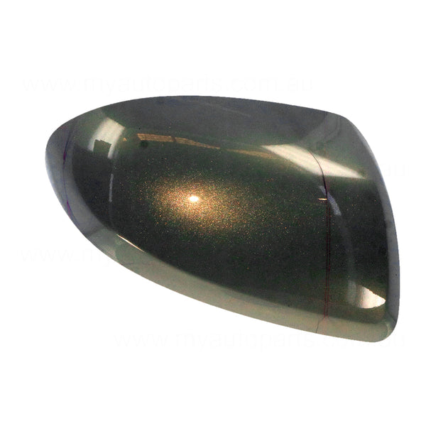 White Door Mirror Cover Drivers Side OEM suits Mazda