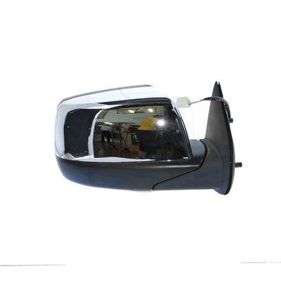 Chrome Door Mirror Electric Adjust Drivers Side Aftermarket Suits Ford Ranger PJ 2006 to 2009