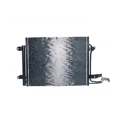 16 mm 8 mm Fin A/C Condenser Aftermarket Suits Volkswagen Caddy 2K 2005 to 2010