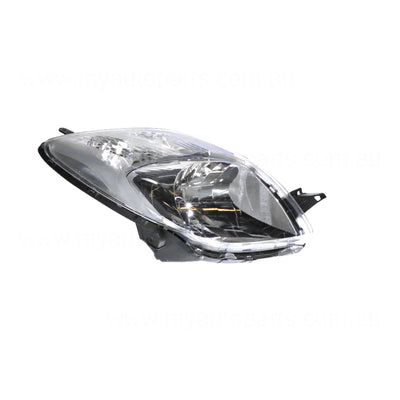 Head Lamp Drivers Side Genuine suits Toyota Yaris 2005 to 2008